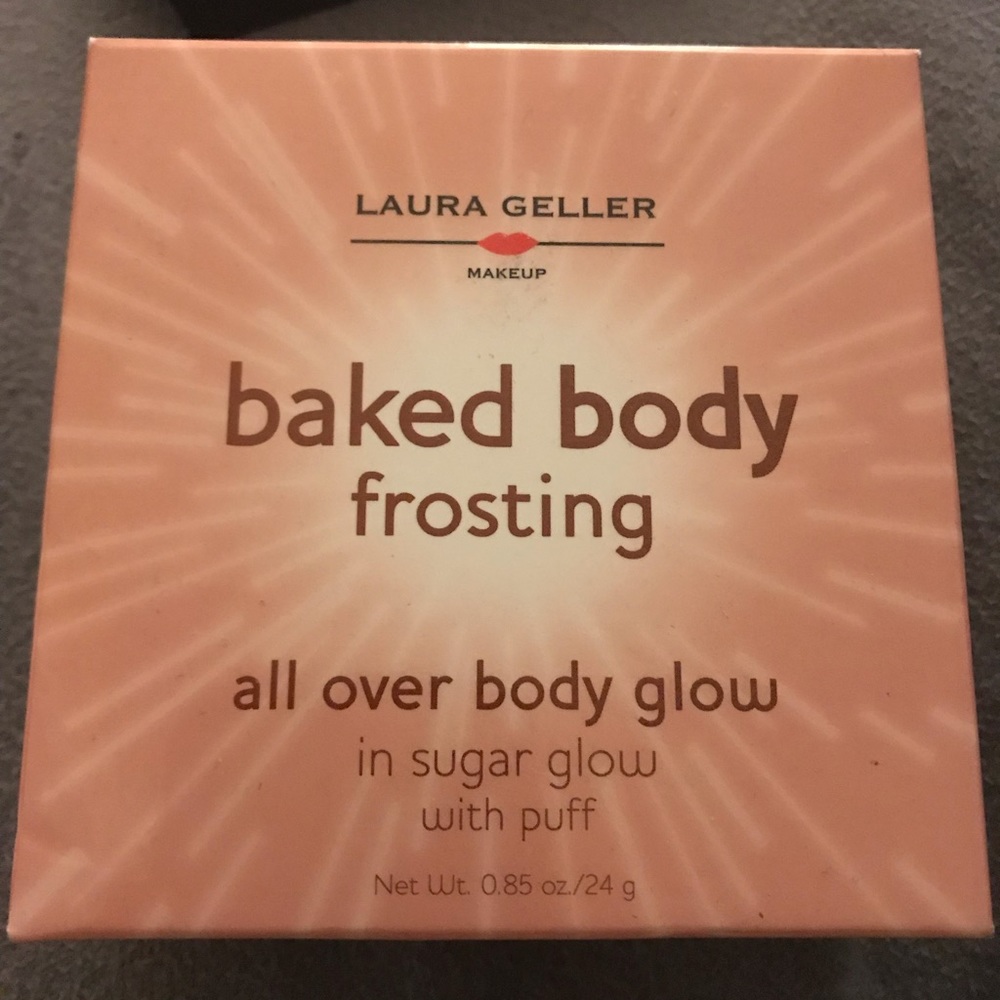 Baked body frosting